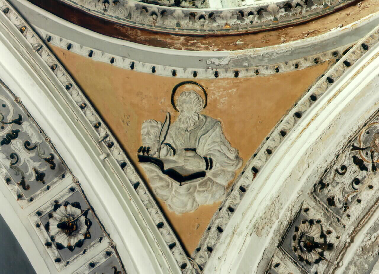 San Marco evangelista (rilievo) - ambito siciliano (ultimo quarto sec. XIX)