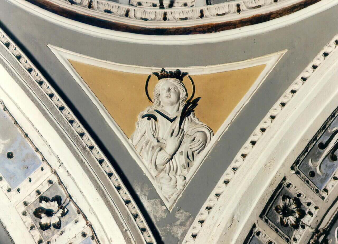 Santa Caterina d'Alessandria (rilievo) - ambito siciliano (ultimo quarto sec. XIX)