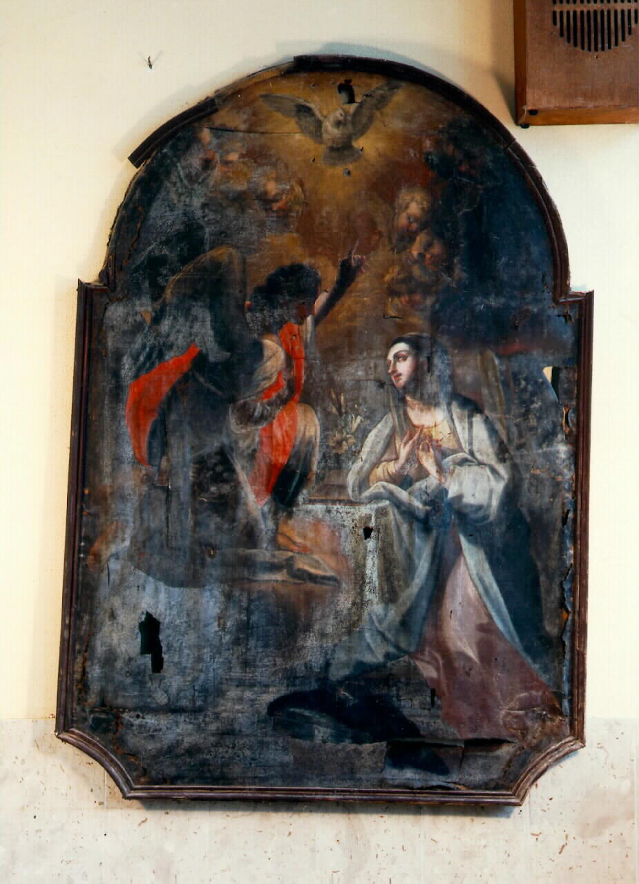 Annunciazione (dipinto) - ambito siciliano (Seconda metà sec. XVIII)