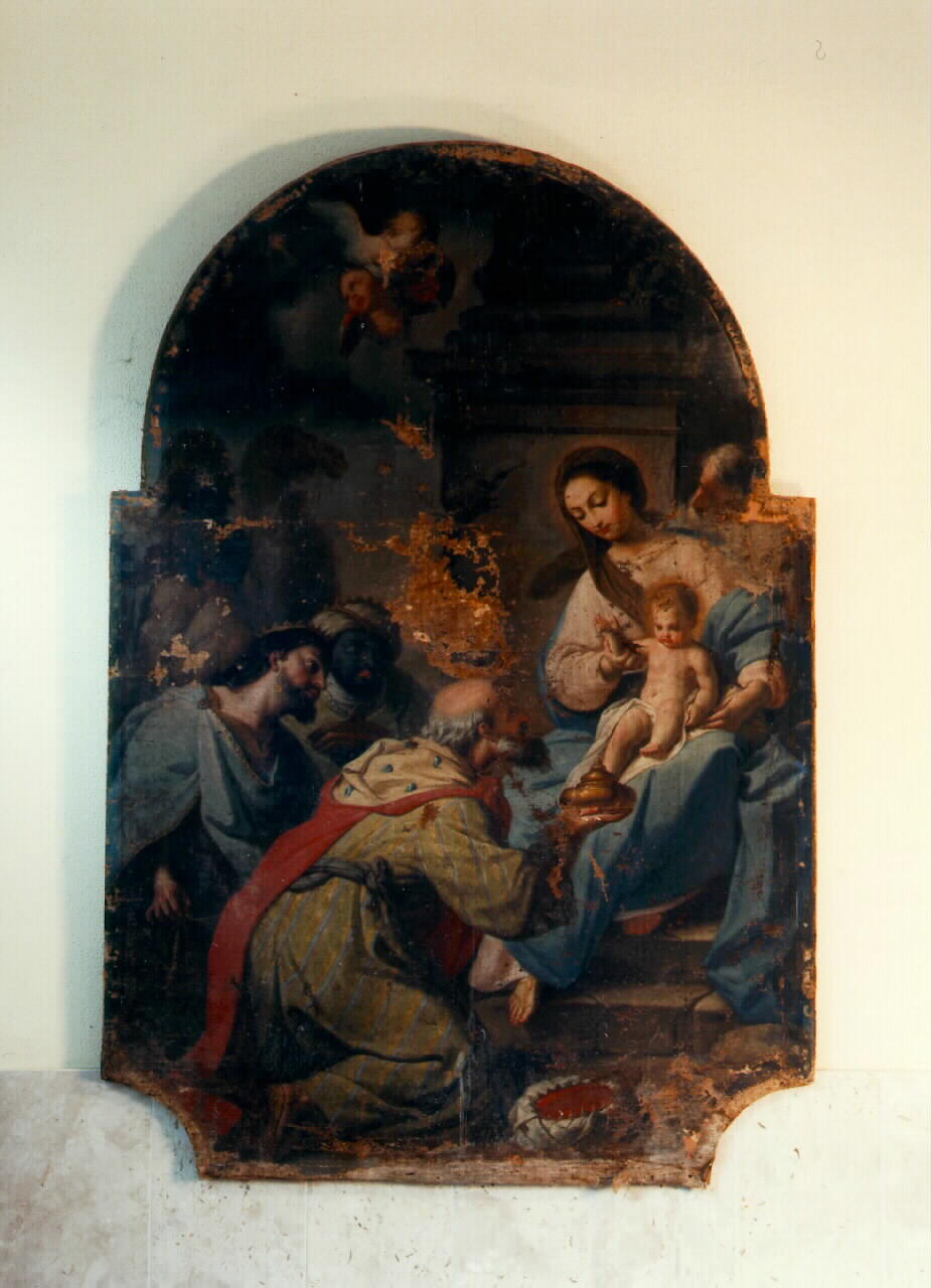 adorazione dei Magi (dipinto) - ambito siciliano (Seconda metà sec. XVIII)