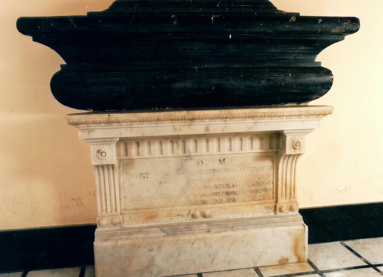 monumento sepolcrale - ambito siciliano (sec. XVIII)