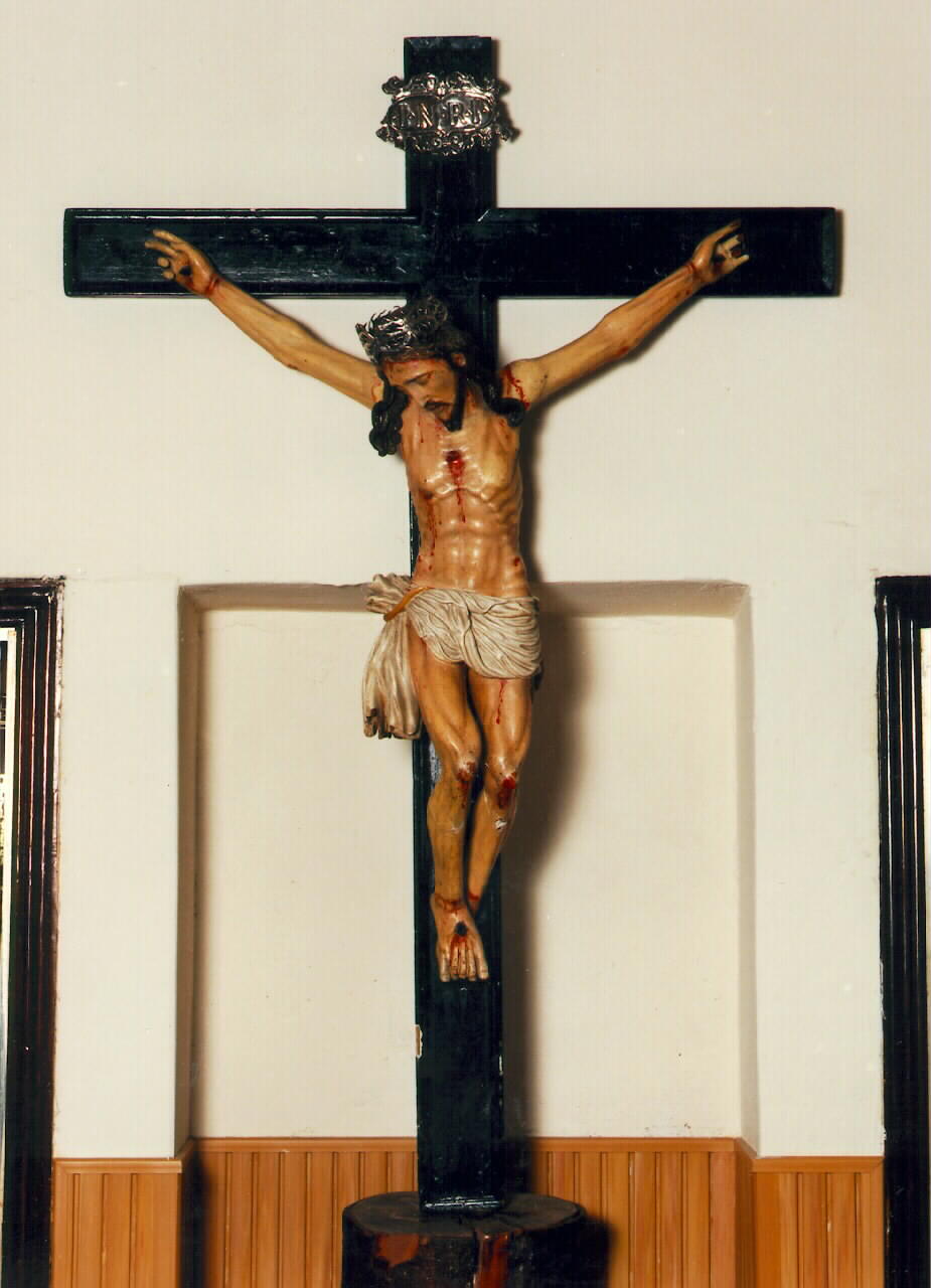 crocifisso - produzione siciliana (sec. XIX)