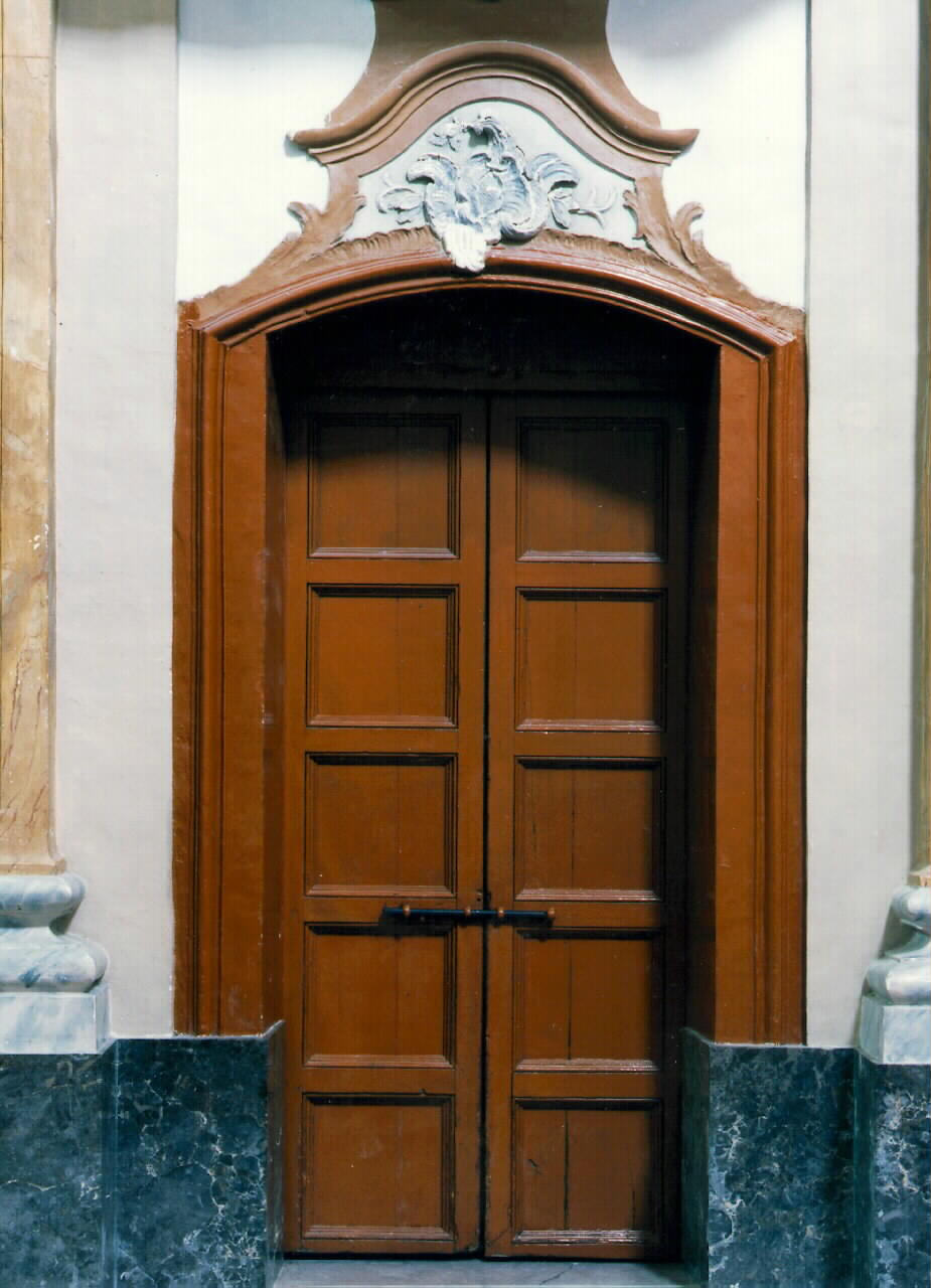 mostra di porta, serie - ambito siciliano (sec. XVIII)
