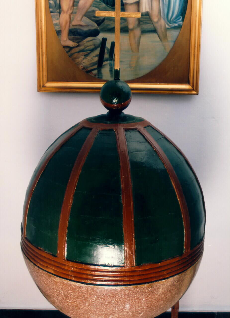 coprifonte - produzione siciliana (Fine/inizio secc. XIX/ XX)