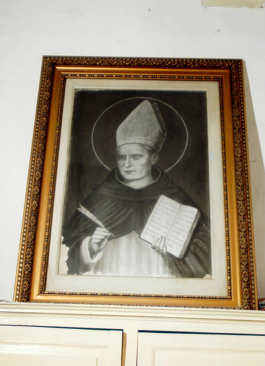 Sant'Ambrogio (disegno) - ambito siciliano (Seconda metà sec. XIX)