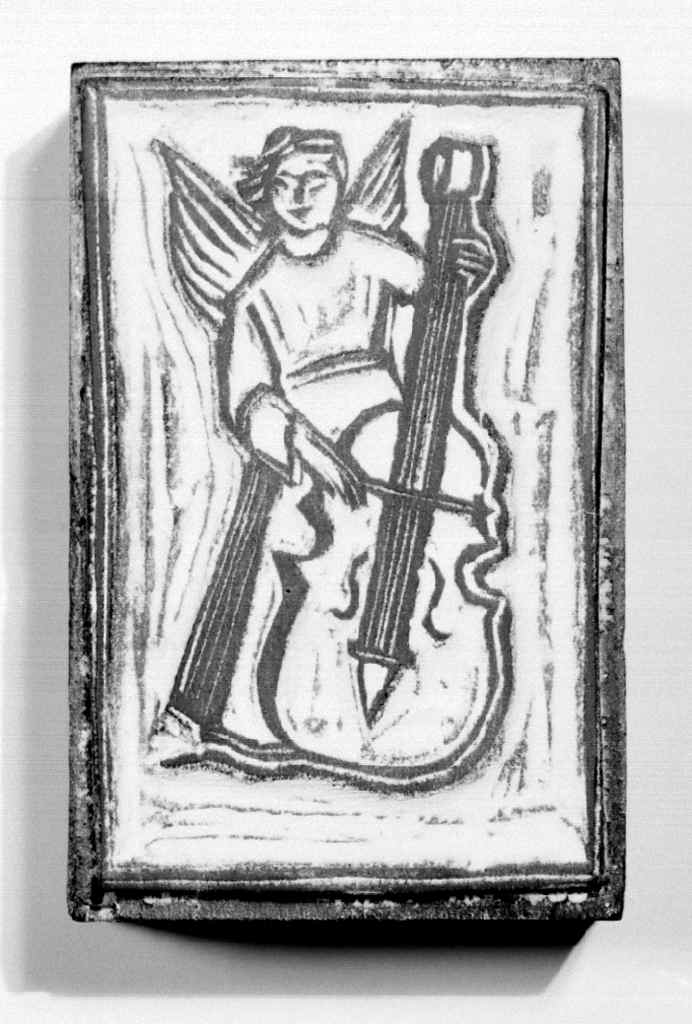 angelo musicante (matrice) di Parigi Pietro (sec. XX)