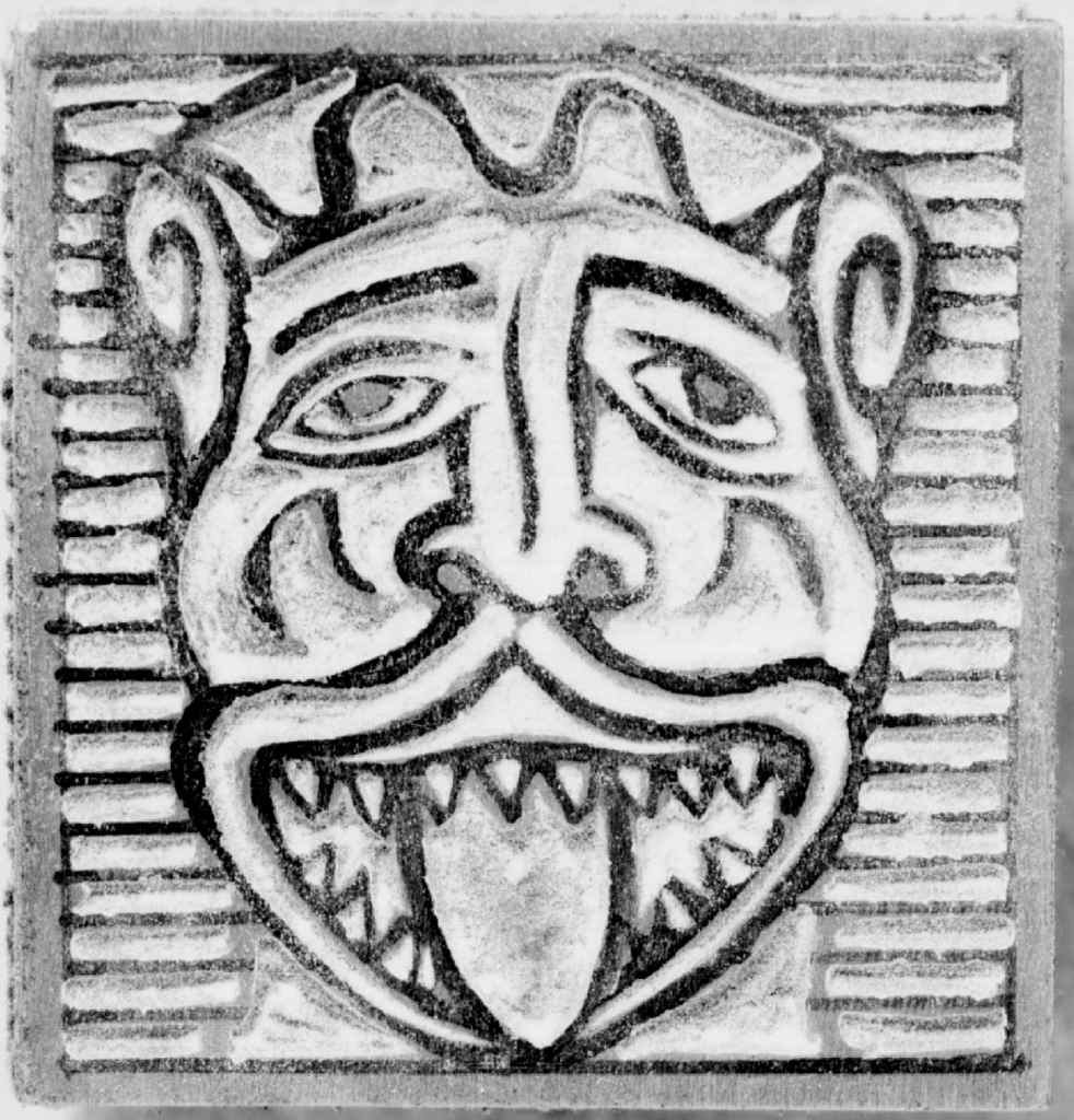 mascherone (matrice) di Parigi Pietro (sec. XX)