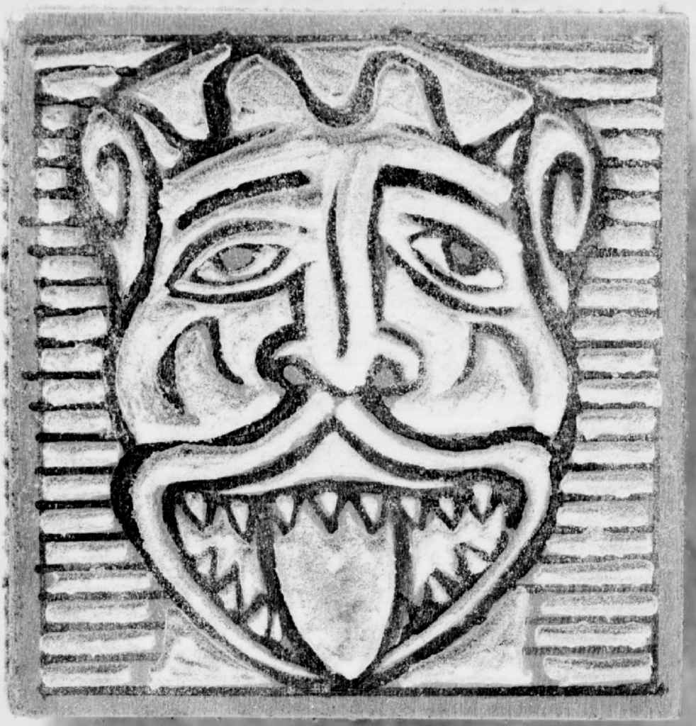 mascherone (matrice) di Parigi Pietro (sec. XX)