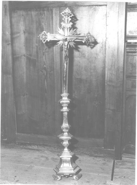 croce d'altare - bottega lucchese (metà sec. XVIII)
