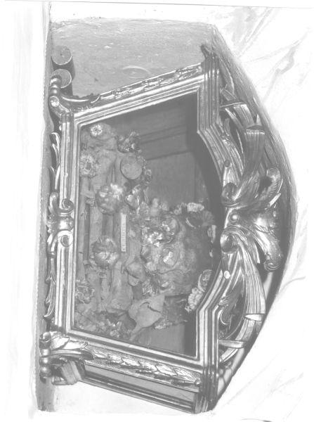 reliquiario - bottega lucchese (inizio sec. XIX)