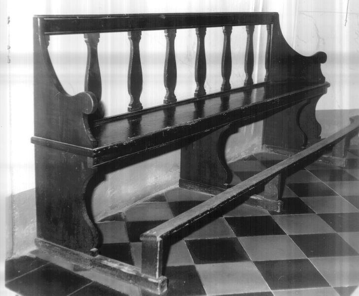panca, serie - bottega lucchese (fine sec. XVIII)