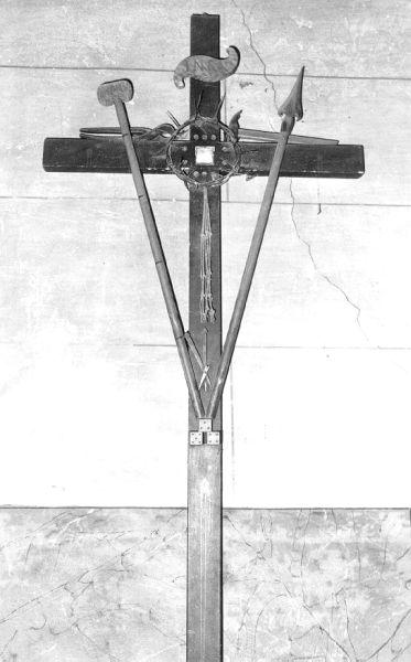 croce penitenziale - bottega lucchese (fine sec. XVIII)