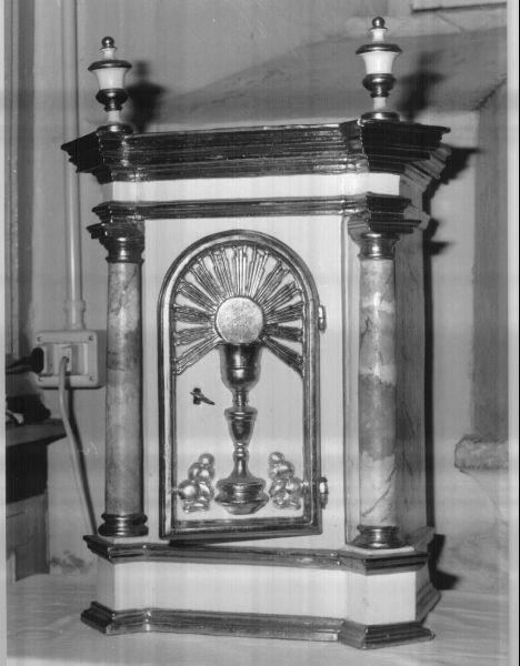 tabernacolo - bottega lucchese (seconda metà sec. XIX)