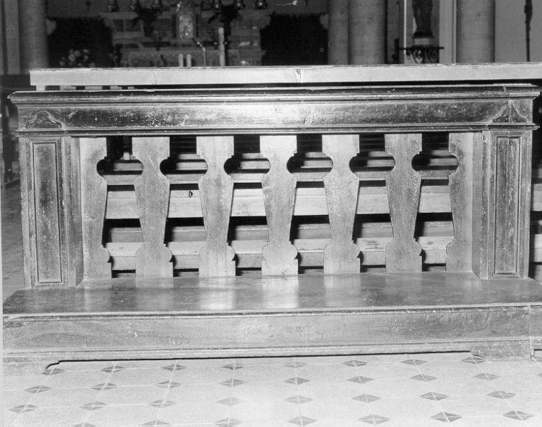 inginocchiatoio, serie - bottega lucchese (fine sec. XVIII)