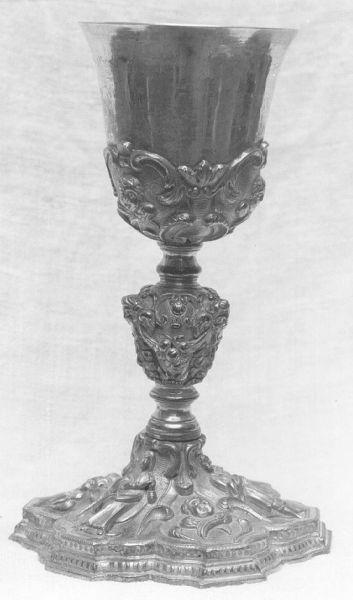 calice - bottega lucchese (prima metà sec. XVII)