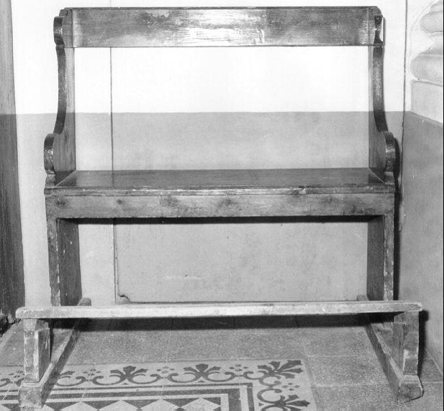 panca, serie - bottega lucchese (fine sec. XIX)