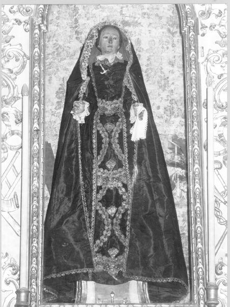 Madonna Addolorata (statua) - bottega lucchese (prima metà sec. XVIII)