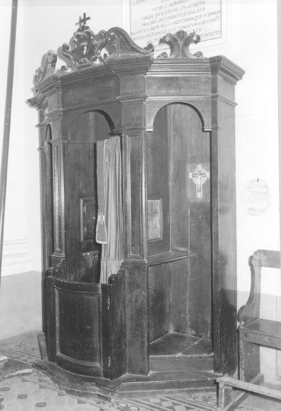 confessionale - bottega lucchese (metà sec. XVIII)