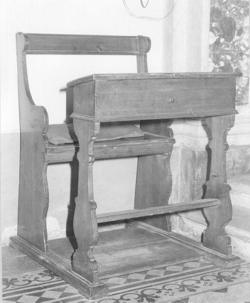 inginocchiatoio - bottega lucchese (seconda metà sec. XIX)