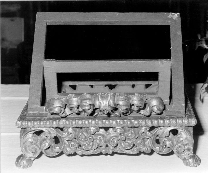 leggio d'altare - bottega lucchese (fine sec. XVIII)