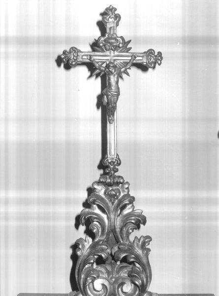 croce d'altare - bottega lucchese (seconda metà sec. XIX)