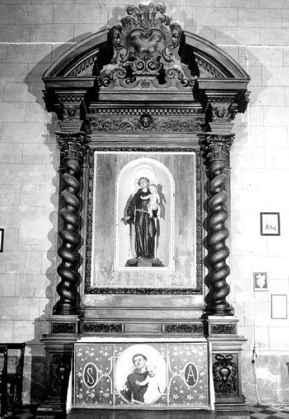 altare di Santini Alessandro, Santini Bartolomeo di Mario (sec. XVIII)