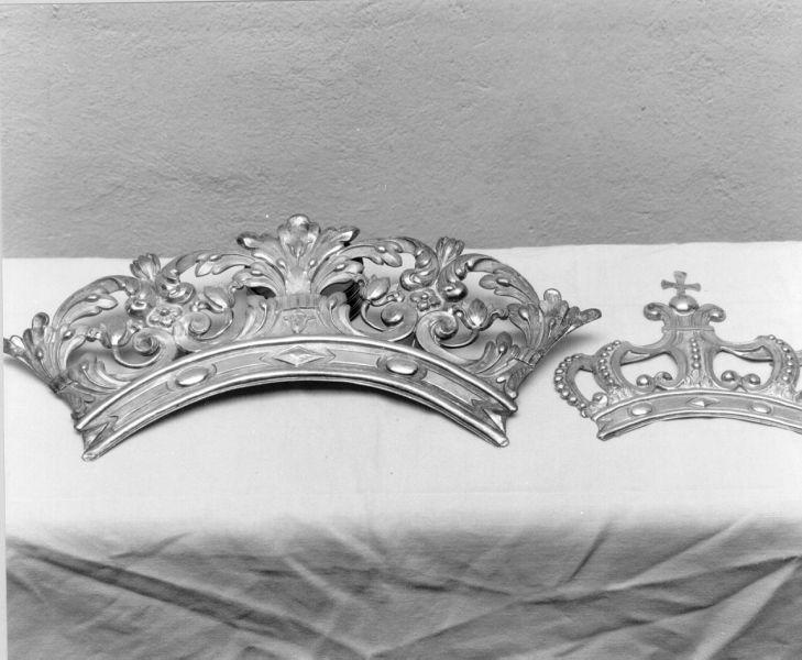 corona da dipinto - bottega lucchese (fine sec. XVIII)