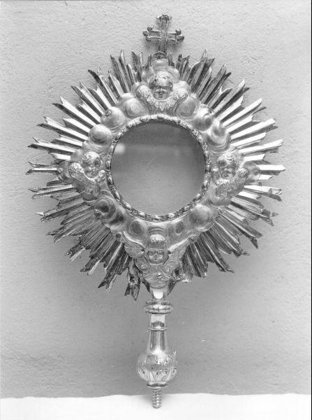 mostra d'ostensorio - bottega lucchese (seconda metà sec. XVIII)