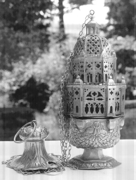 turibolo - a corpo architettonico - bottega lucchese (seconda metà sec. XVIII)