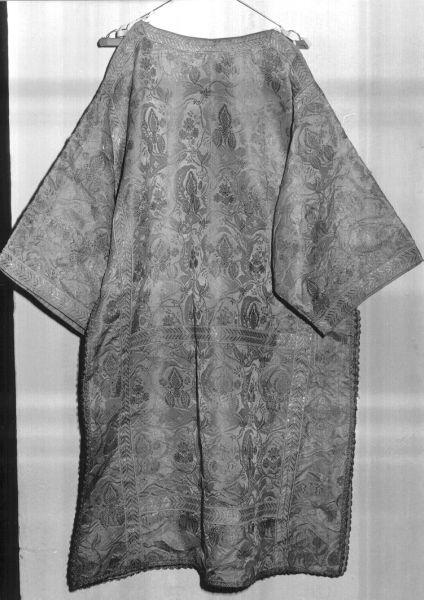 paramento liturgico - in terzo - manifattura italiana (prima metà sec. XVIII)