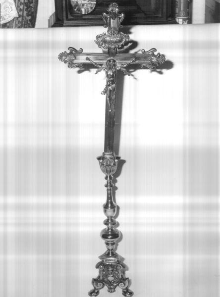 croce d'altare - bottega lucchese (prima metà sec. XVIII)