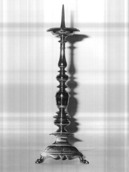 candeliere, serie - bottega lucchese (fine sec. XVII)