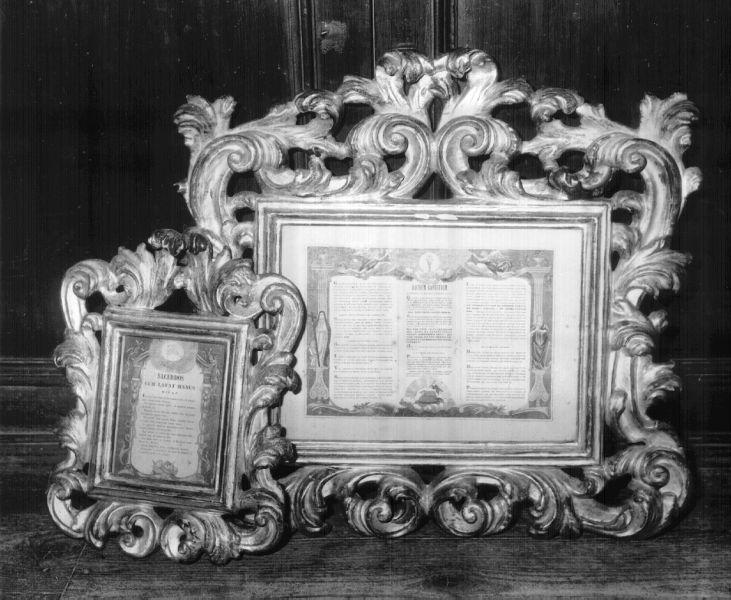 cartagloria, serie - bottega lucchese (fine sec. XVIII)