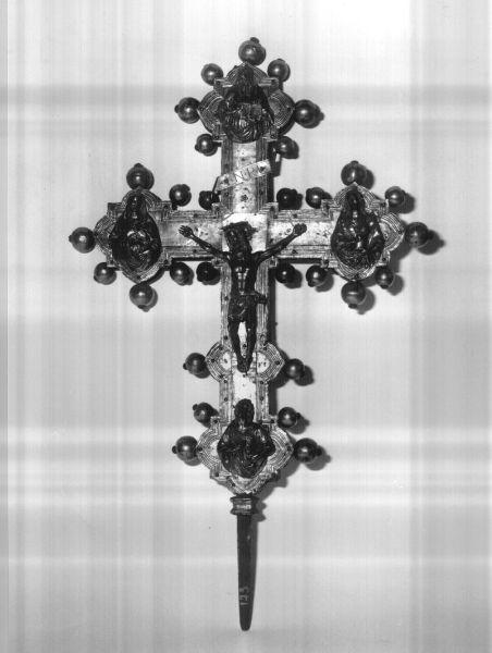 croce processionale di Marti Francesco (maniera) (prima metà sec. XVI)