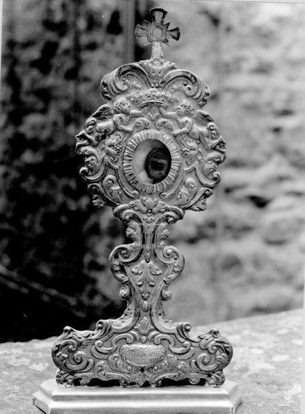 reliquiario - bottega lucchese (seconda metà sec. XVIII)