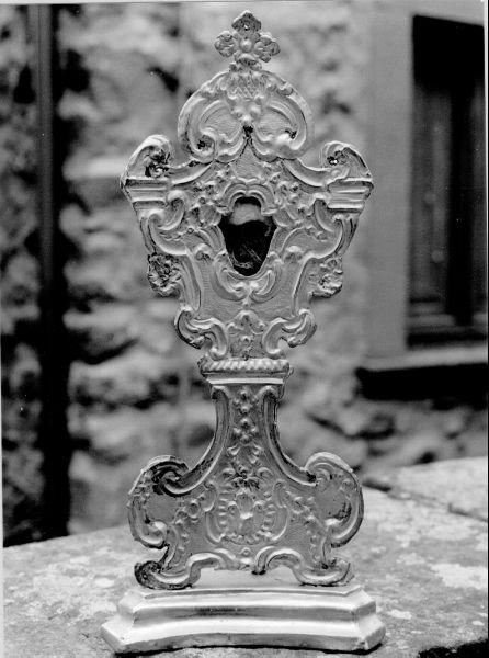reliquiario - bottega lucchese (fine/inizio secc. XVIII/ XIX)