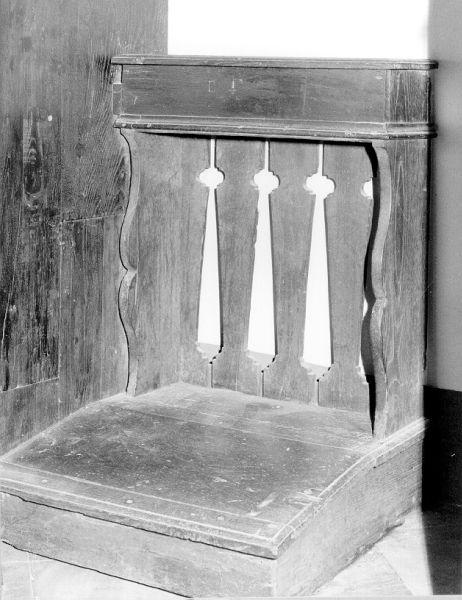 panca, serie - bottega lucchese (inizio sec. XX)