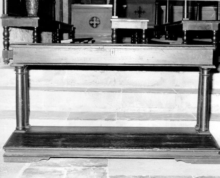 inginocchiatoio - bottega lucchese (seconda metà sec. XIX)