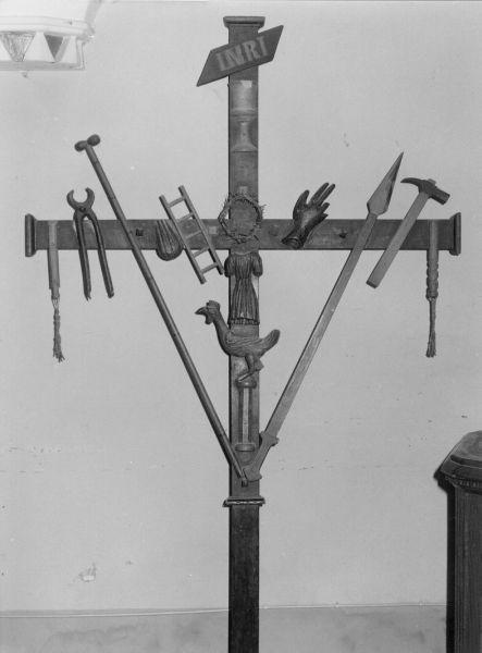 croce penitenziale - bottega lucchese (fine sec. XVIII)