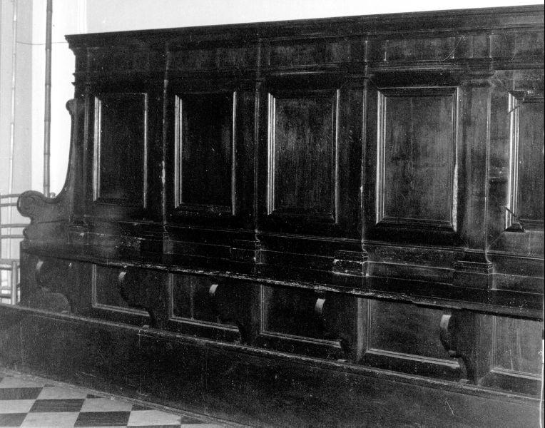 stallo - bottega lucchese (fine sec. XVIII)