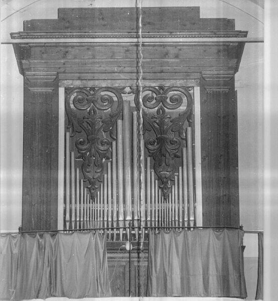 CASSA D'ORGANO - Produzione lucchese (metà sec. XVIII)