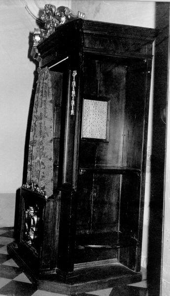 confessionale - bottega lucchese (seconda metà sec. XIX)