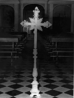 croce d'altare - bottega lucchese (seconda metà sec. XVIII)