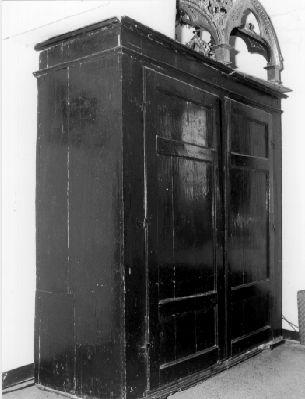 armadio - manifattura lucchese (sec. XVIII)