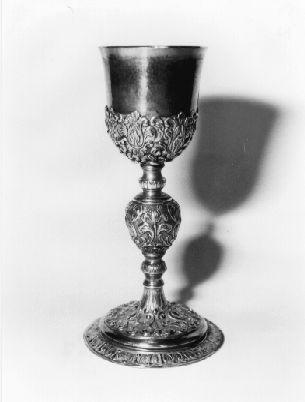 calice - bottega lucchese (fine/inizio secc. XVII/ XVIII)