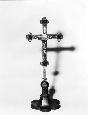 croce d'altare - bottega toscana (fine/inizio secc. XVI/ XVII)