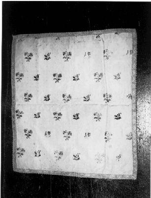 velo di calice - manifattura italiana (fine/inizio secc. XVIII/ XIX)