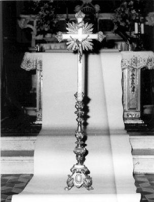 croce d'altare - bottega lucchese (seconda metà sec. XVIII)