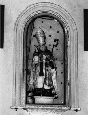 SAN NICOLA (statua) - bottega lucchese (fine sec. XIX)