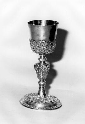 calice - bottega lucchese (inizio sec. XVIII)